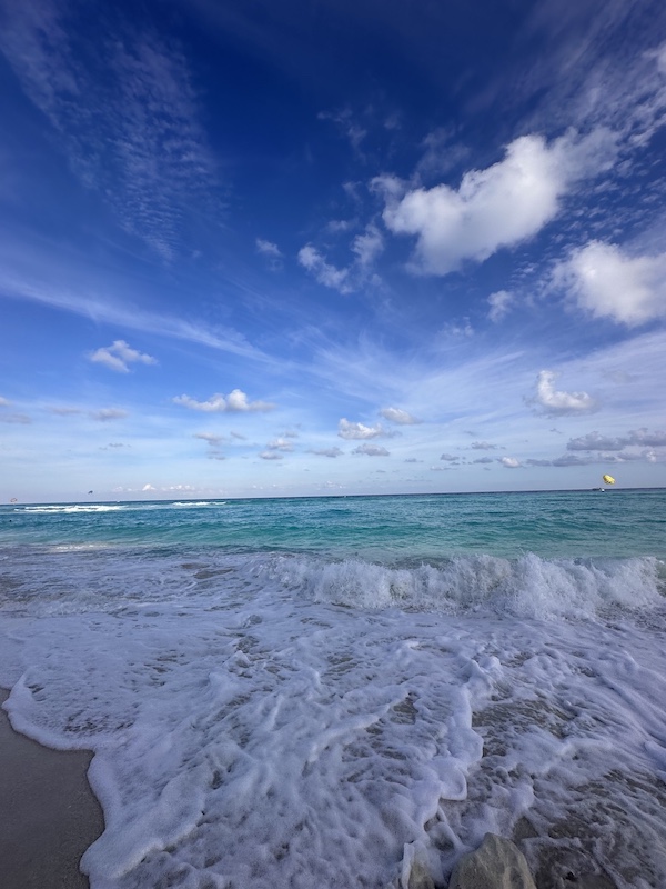 Motivierendes Strandbild - Inspiration, um Motivation fürs Abnehmen zu finden